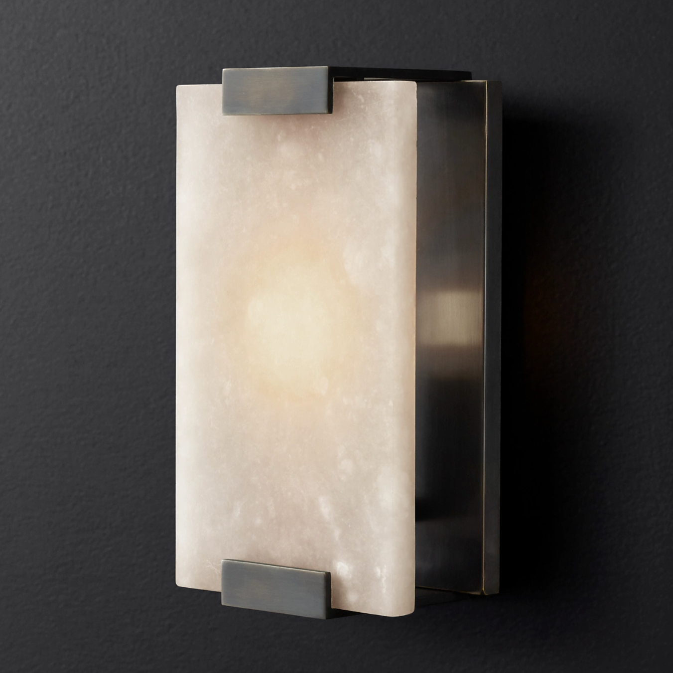 AC204 - Rectangular Marble Sconce