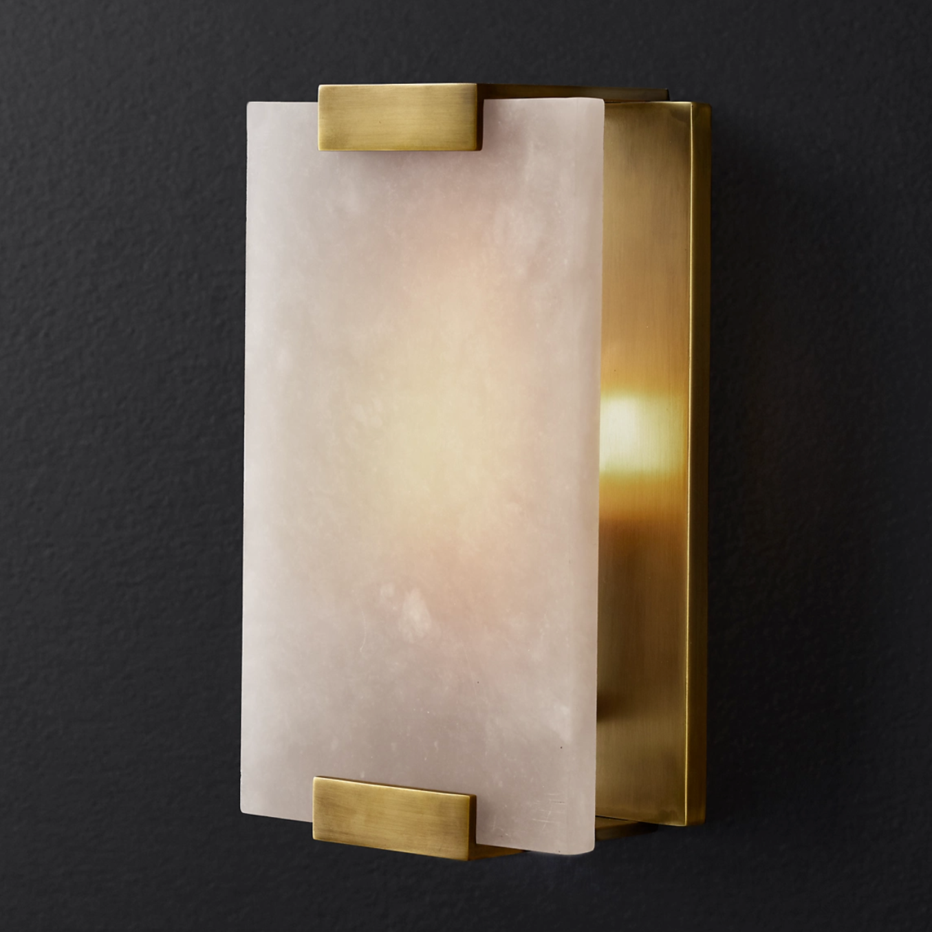 AC204 - Rectangular Marble Sconce