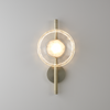 AC603 - Aplique de pared moderno de cristal