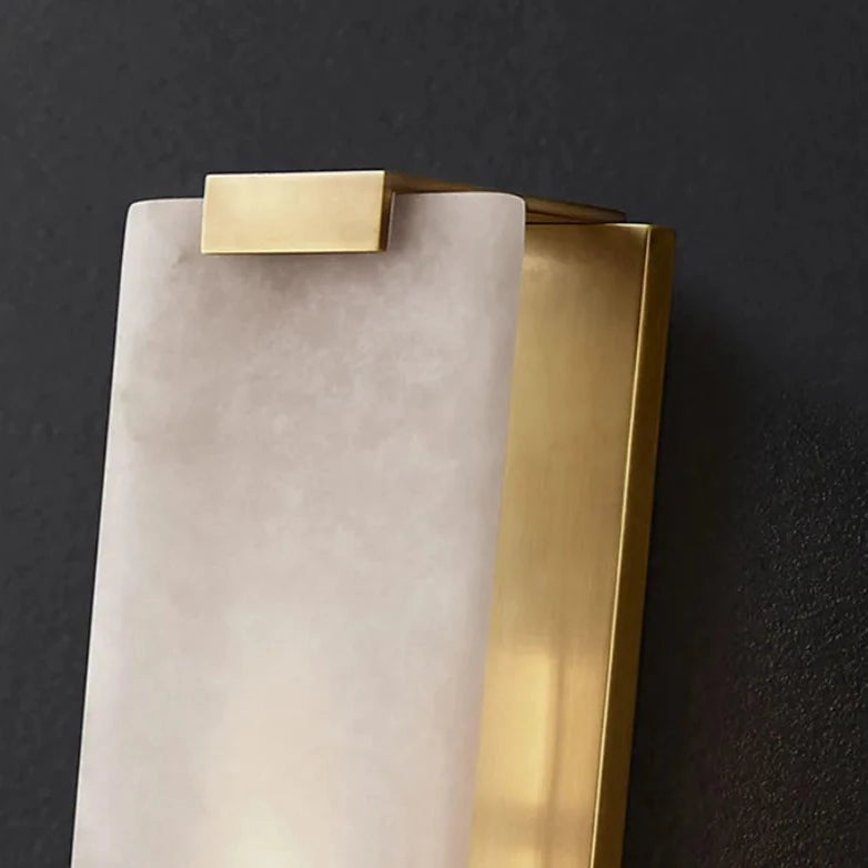 AC204 - Rectangular Marble Sconce